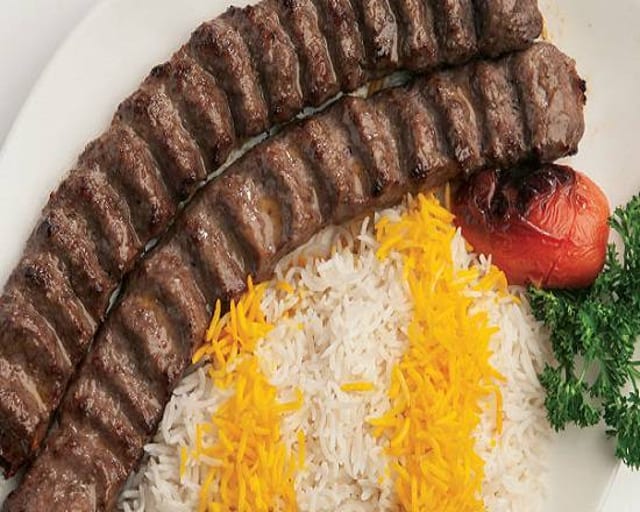 Beef Koobideh Kabob (2 Pieces).