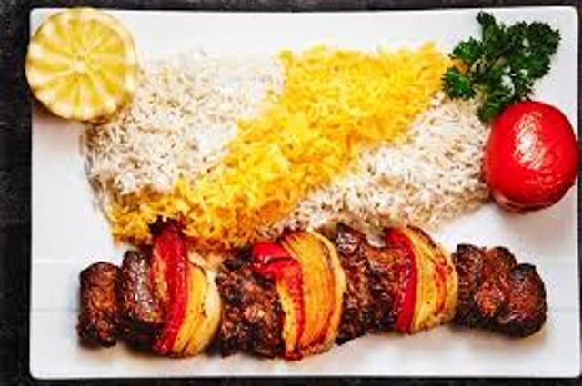 Filet Mignon Shish Kabob.