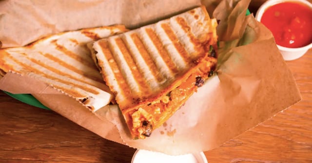 Cheese Quesadilla.